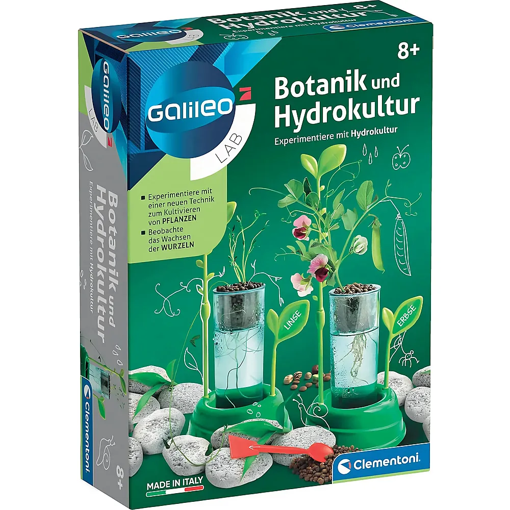 Clementoni Galileo Botanik und Hydrokultur