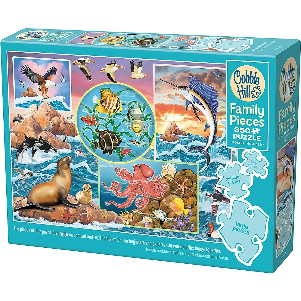 Cobble Hill Puzzle Magie des Ozeans - 350 Teile