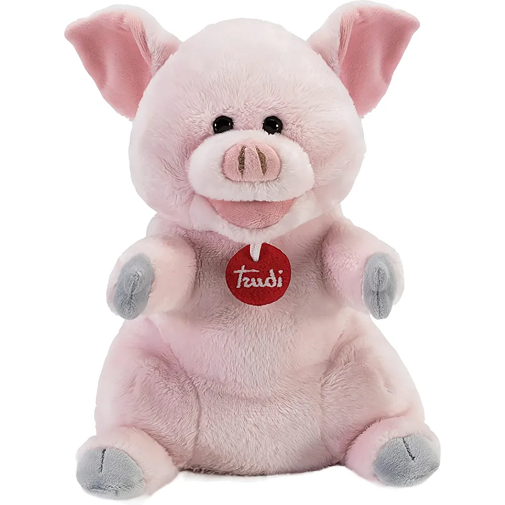 Trudi Handpuppen Handpuppe Schwein - 26 cm