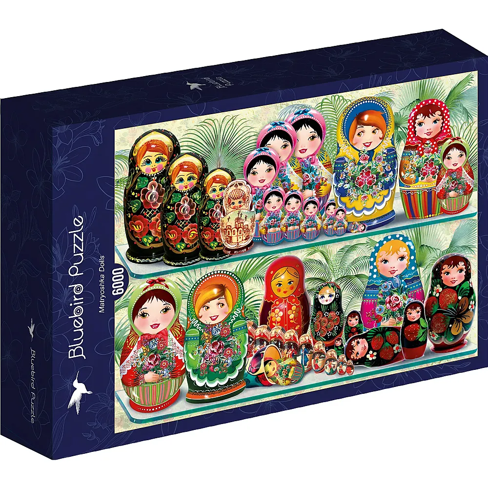 Bluebird Puzzle Matryoshka Dolls - 6000 Teile