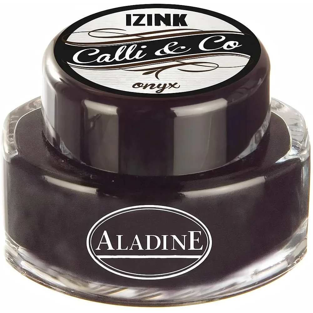 Aladine Tinte Calli & CO Onyx - 15 ml | Farbe & Kreide