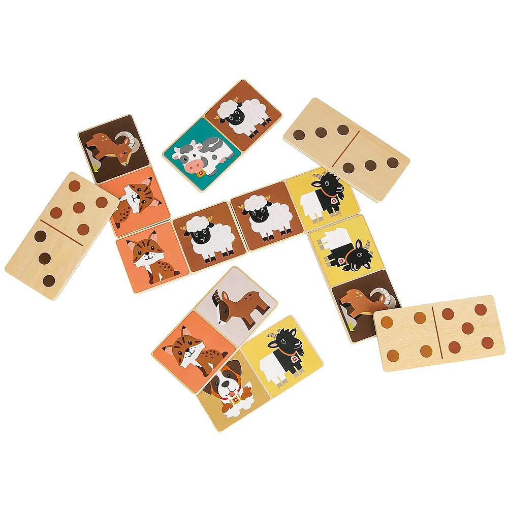 spielba Spiele Schweizer Domino - 28 Teile