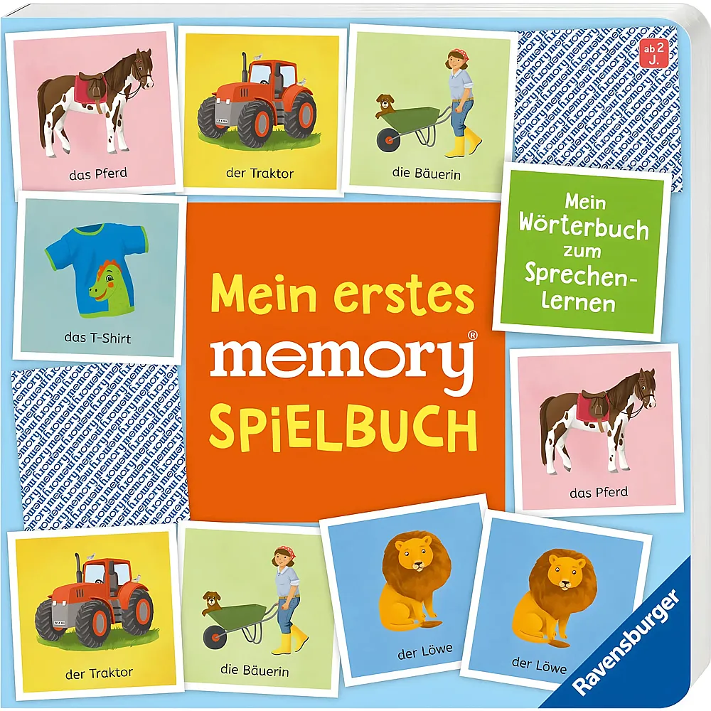 Ravensburger Spiele Mein erstes memory Spielbuch | Memory