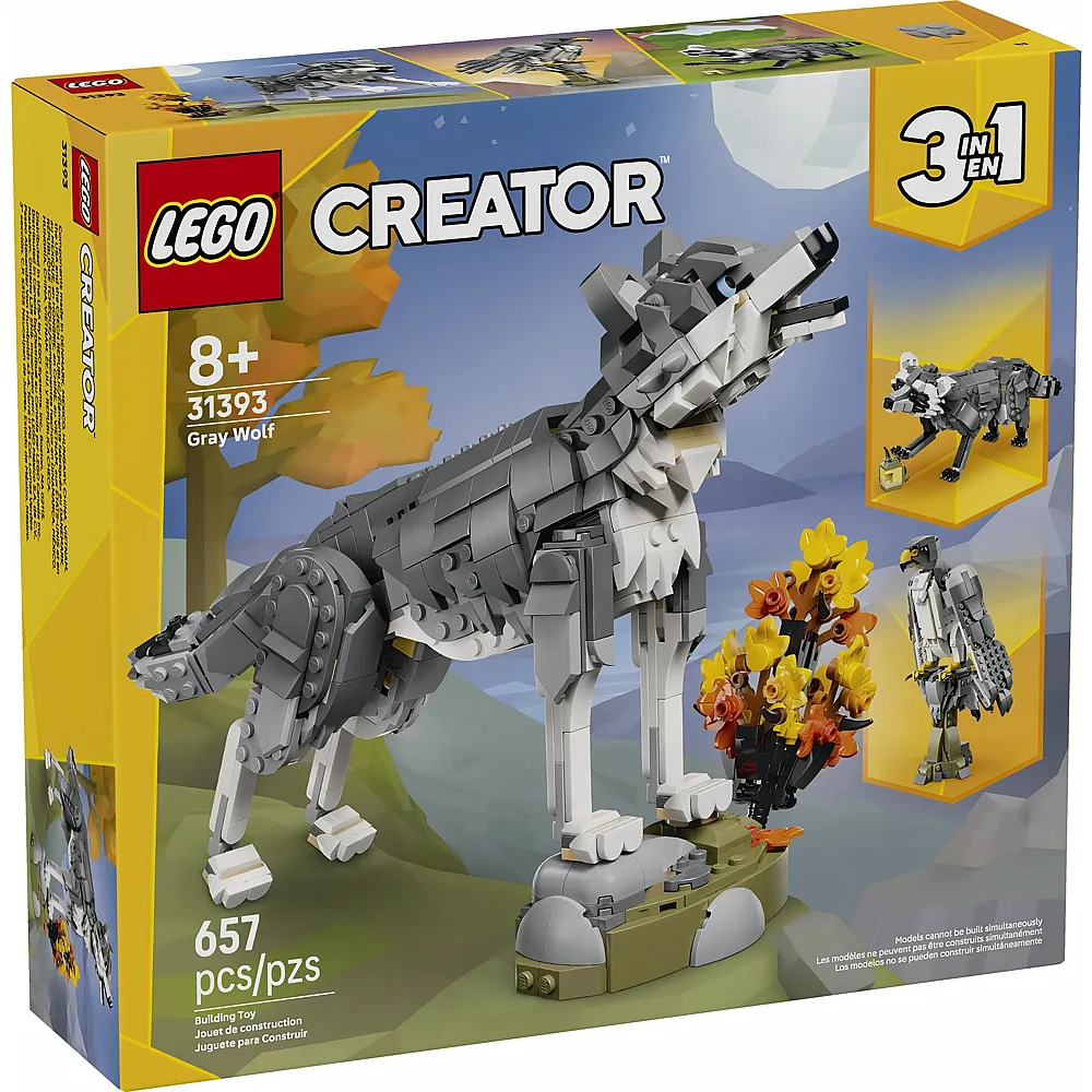LEGO Creator Waldtiere: Wolf 31393