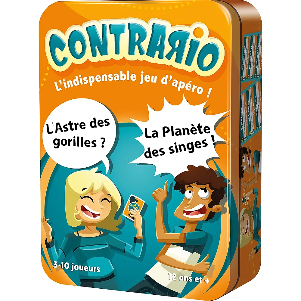 Cocktail Games Contrario Boite Metal - Franais