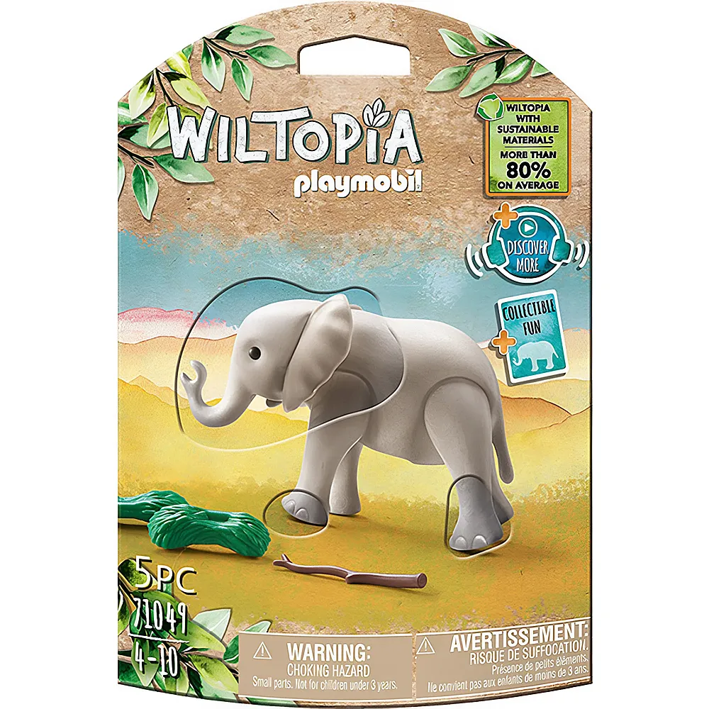 PLAYMOBIL Wiltopia Junger Elefant 71049