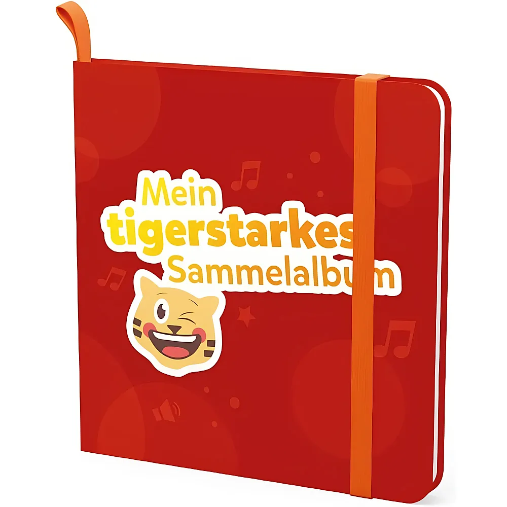 Tigermedia Sammelalbum fr Tigercards Rot