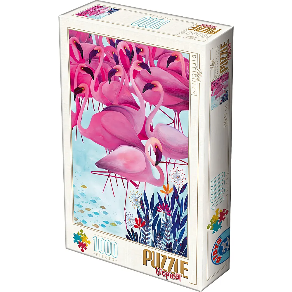 DToys Andrea K�rti Tropical - 1000 Teile