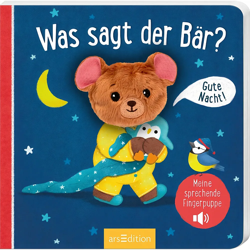 ars Edition Meine sprechende Fingerpuppe: Was sagt der B�r