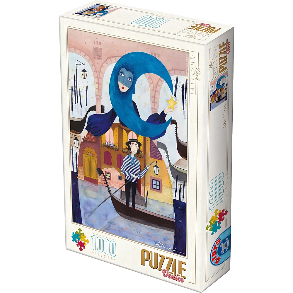 DToys Puzzle Andrea K�rti Venedig - 1000 Teile