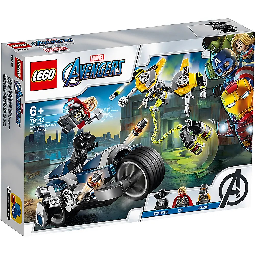 LEGO Marvel Super Heroes Avengers Speeder Bike Attacke 76142