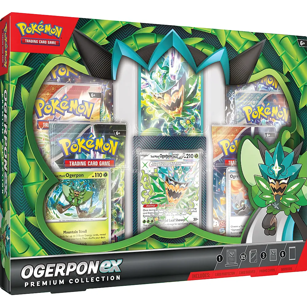 Pok�mon TCG Pok�mon Ogerpon ex Premium Collection - Englisch