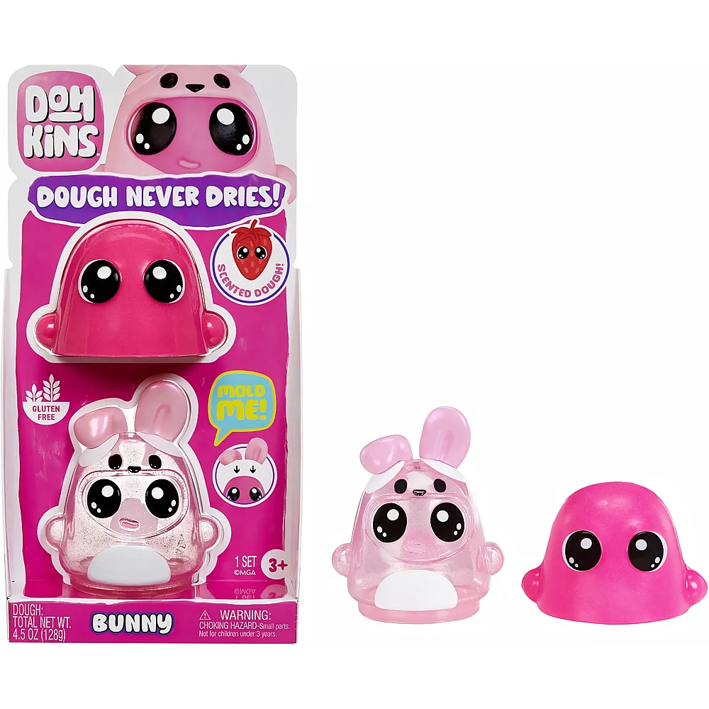 MGA DohKins Bunny Single Pack Character
