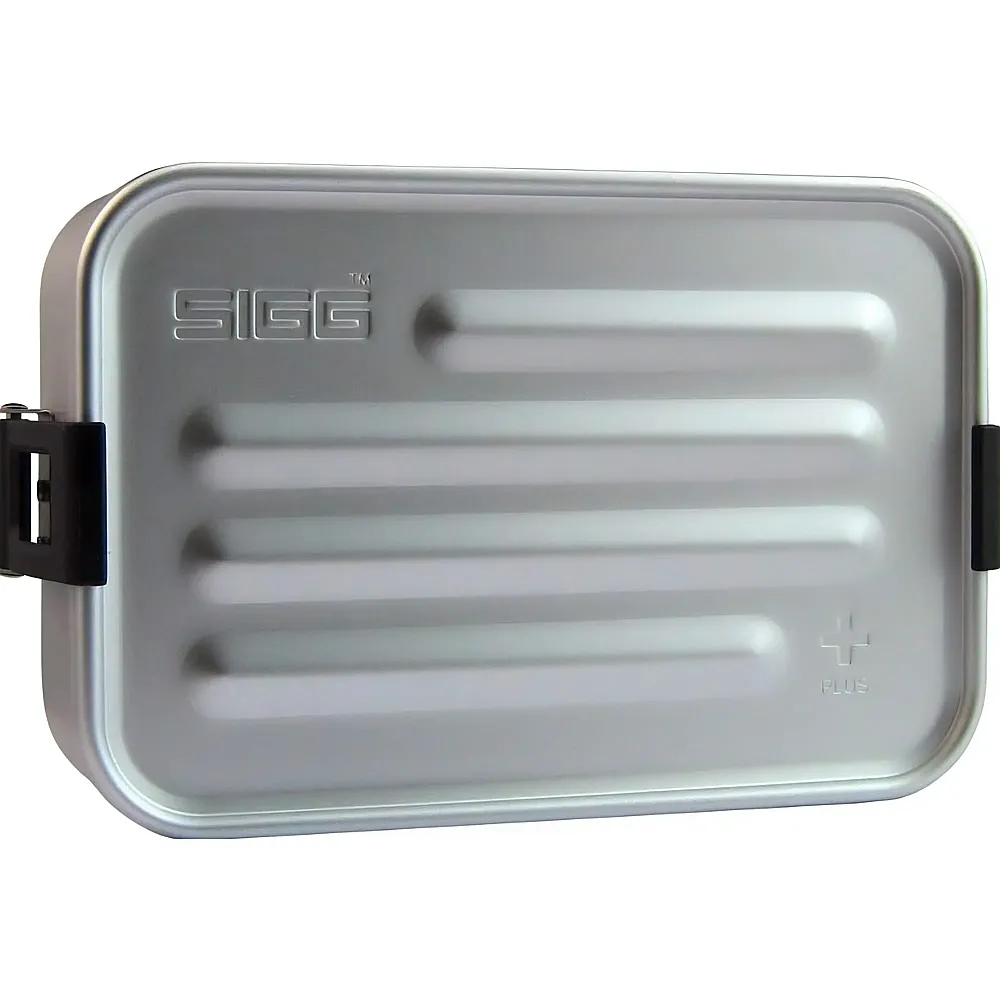 Sigg Alu Lunchbox Plus - Brotdose Mit Unterteilung Aluminium | Essen & Trinken
