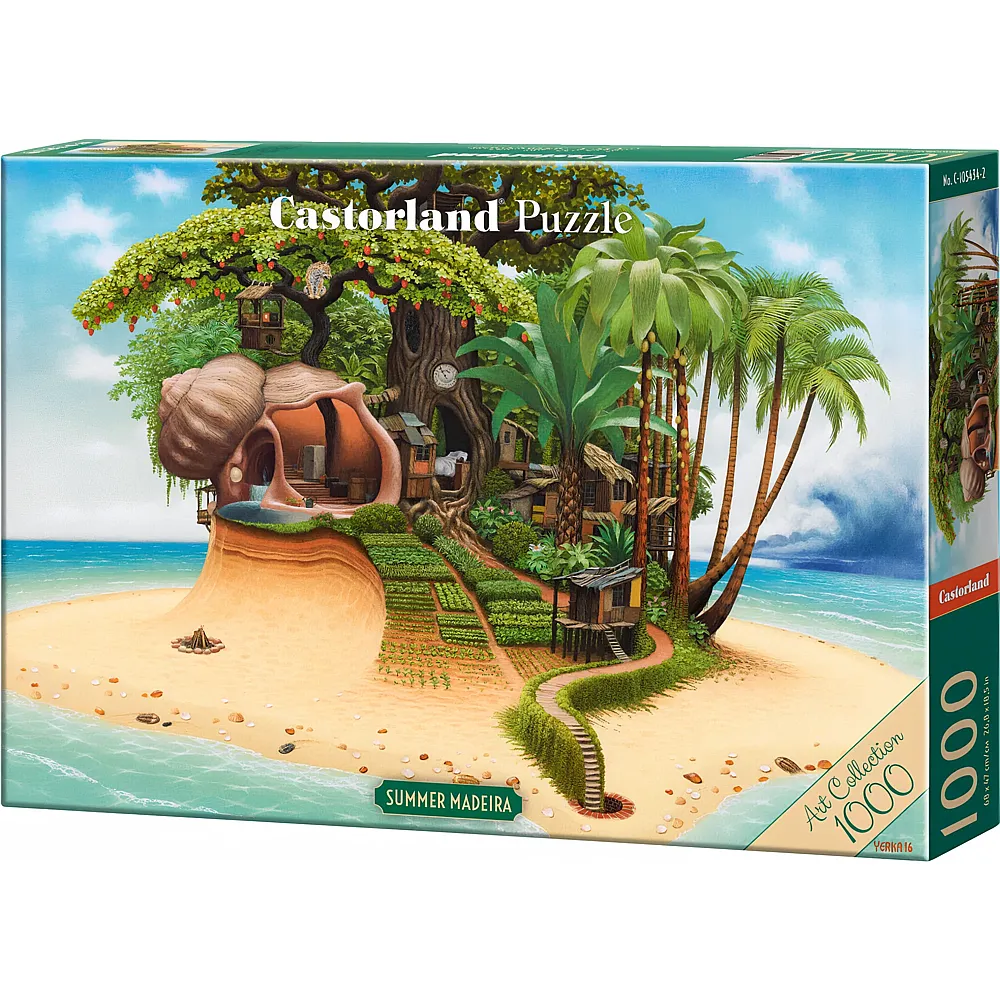 Castorland Puzzle Art Collection Summer Madeira 1000Teile