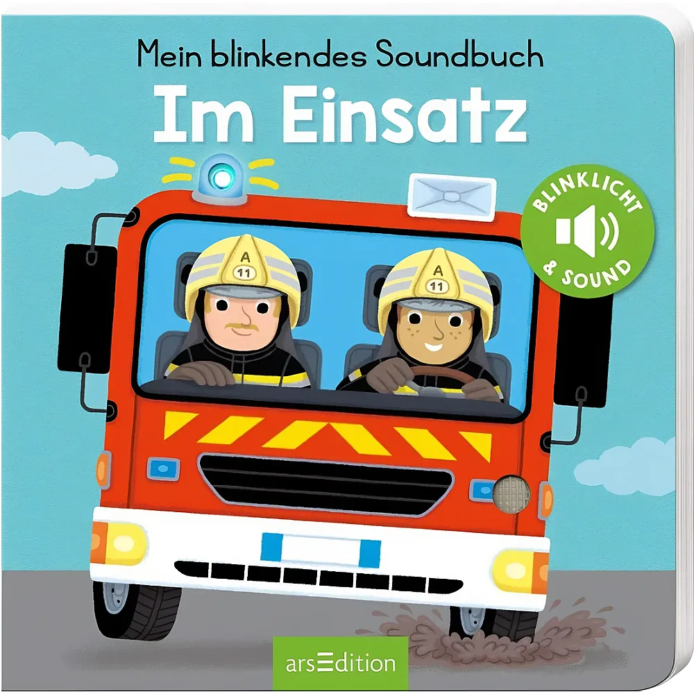 ars Edition Mein blinkendes Soundbuch - Im Einsatz