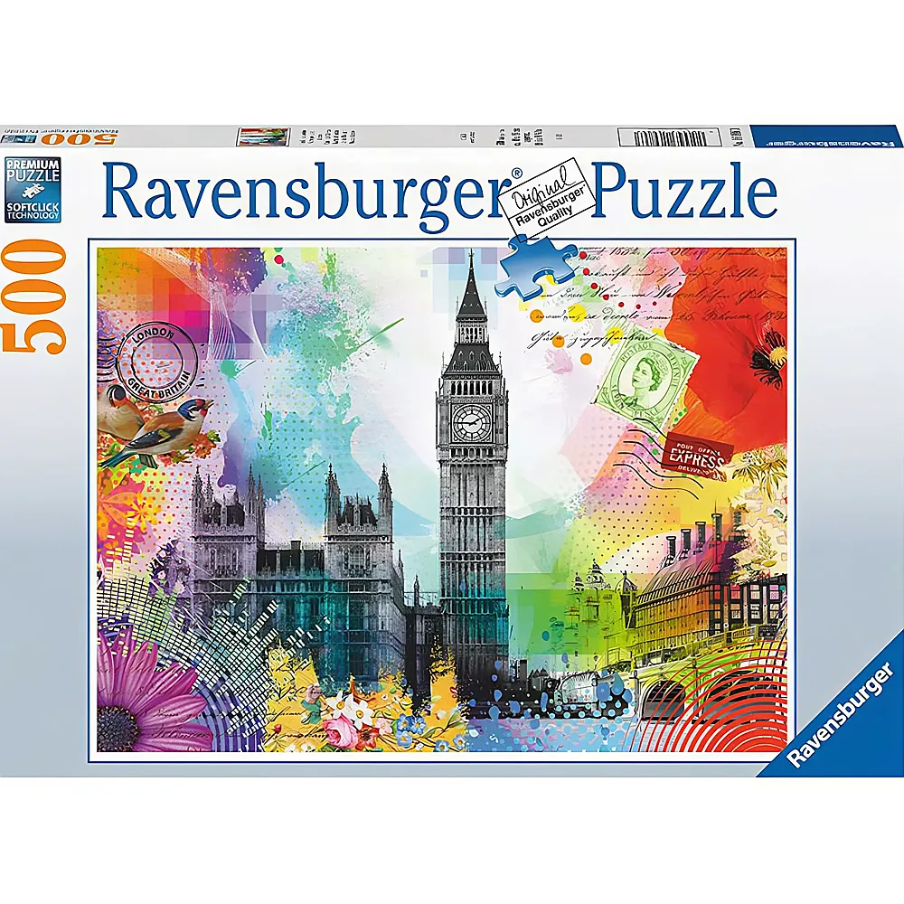Ravensburger Puzzle Grsse aus London 500Teile