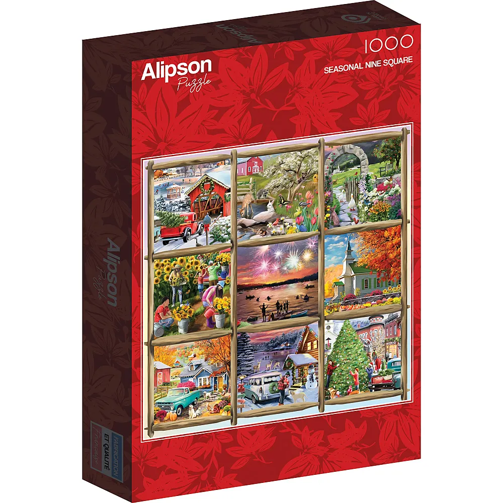 Alipson Puzzle Seasonal Nine Square - 1000 Teile