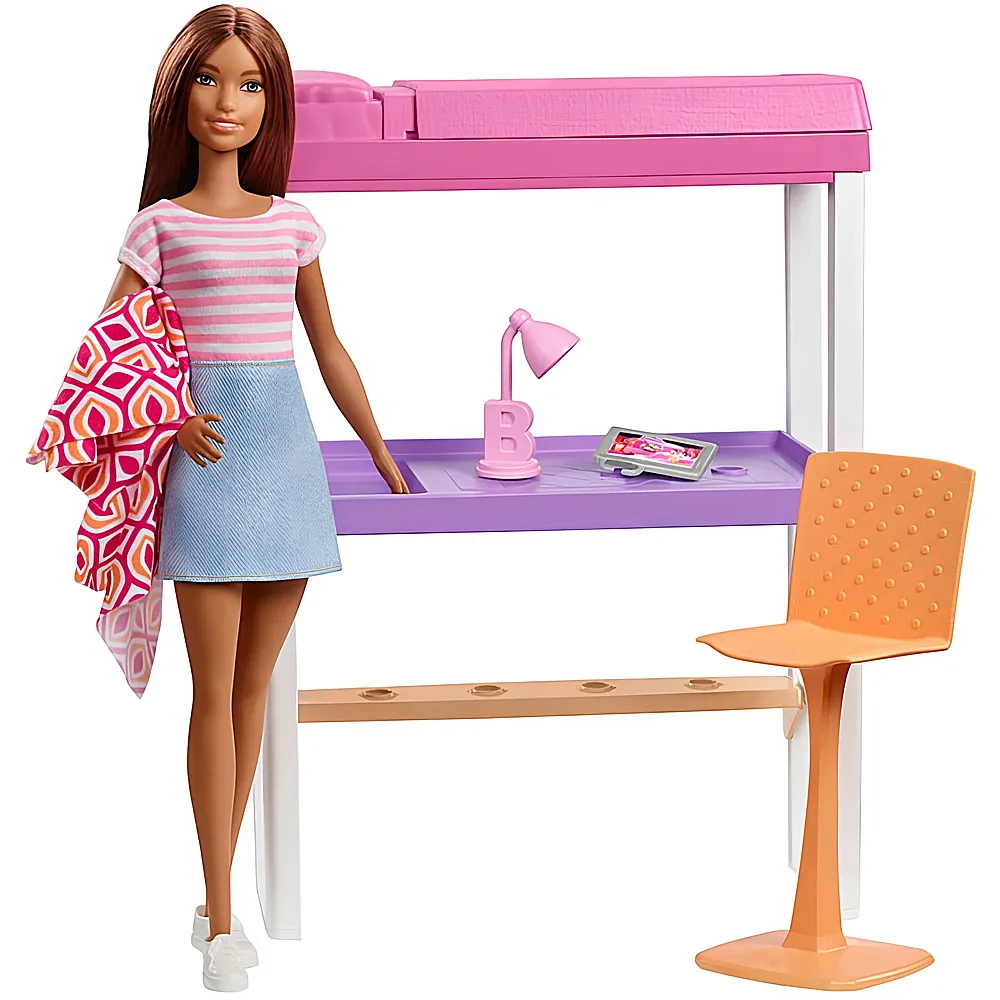 Barbie Einrichtung Deluxe-Set Loft mit Puppe