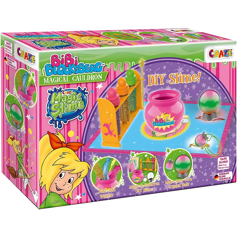 Craze Magic Slime Bibi Blocksberg DIY Schleimlabor