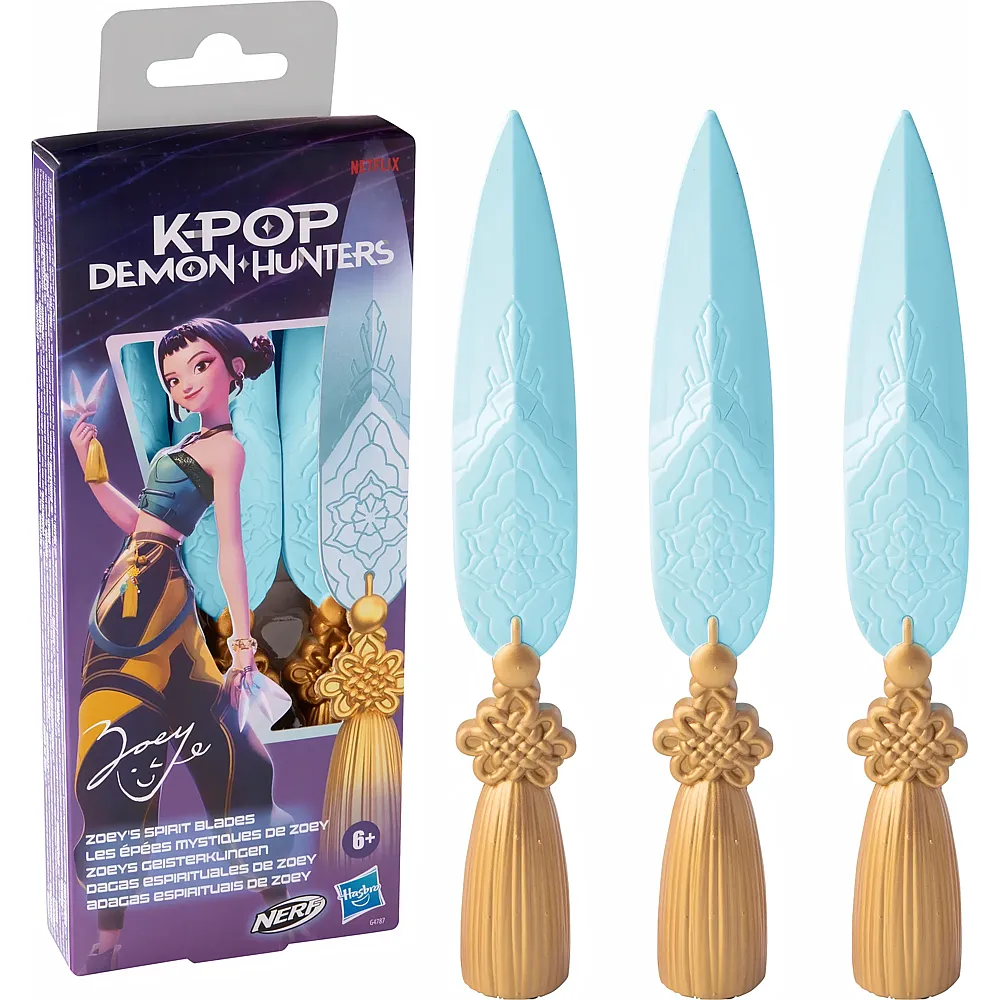 Hasbro KPop Zoeys Geisterklingen Demon Hunters, 3 Klingen, 20 cm,