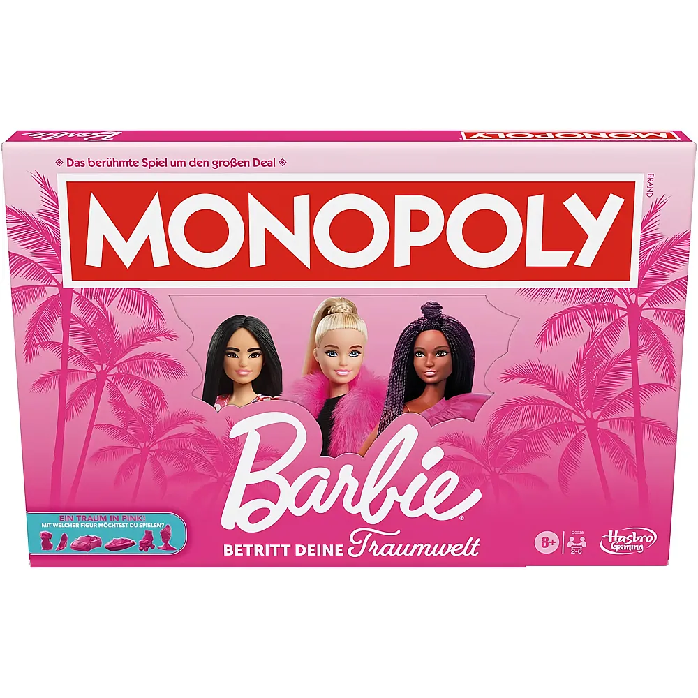 Hasbro Gaming Monopoly Barbie Edition DE