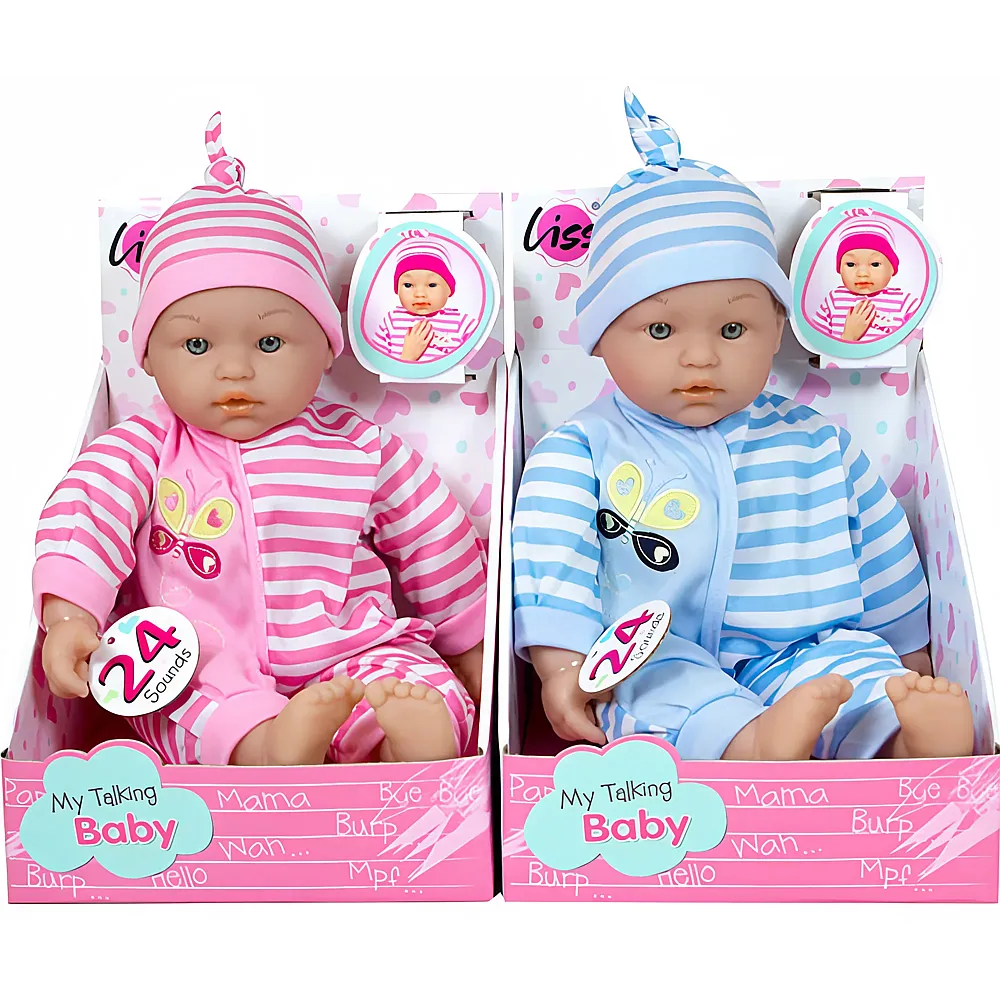 Lissi My Talking Baby mit Sound - Babypuppen