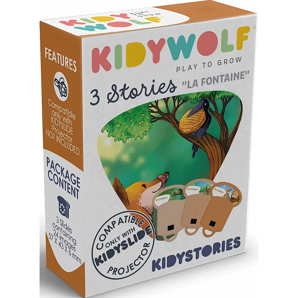 Kidywolf Bildscheiben zu Taschenlampe Fabeln