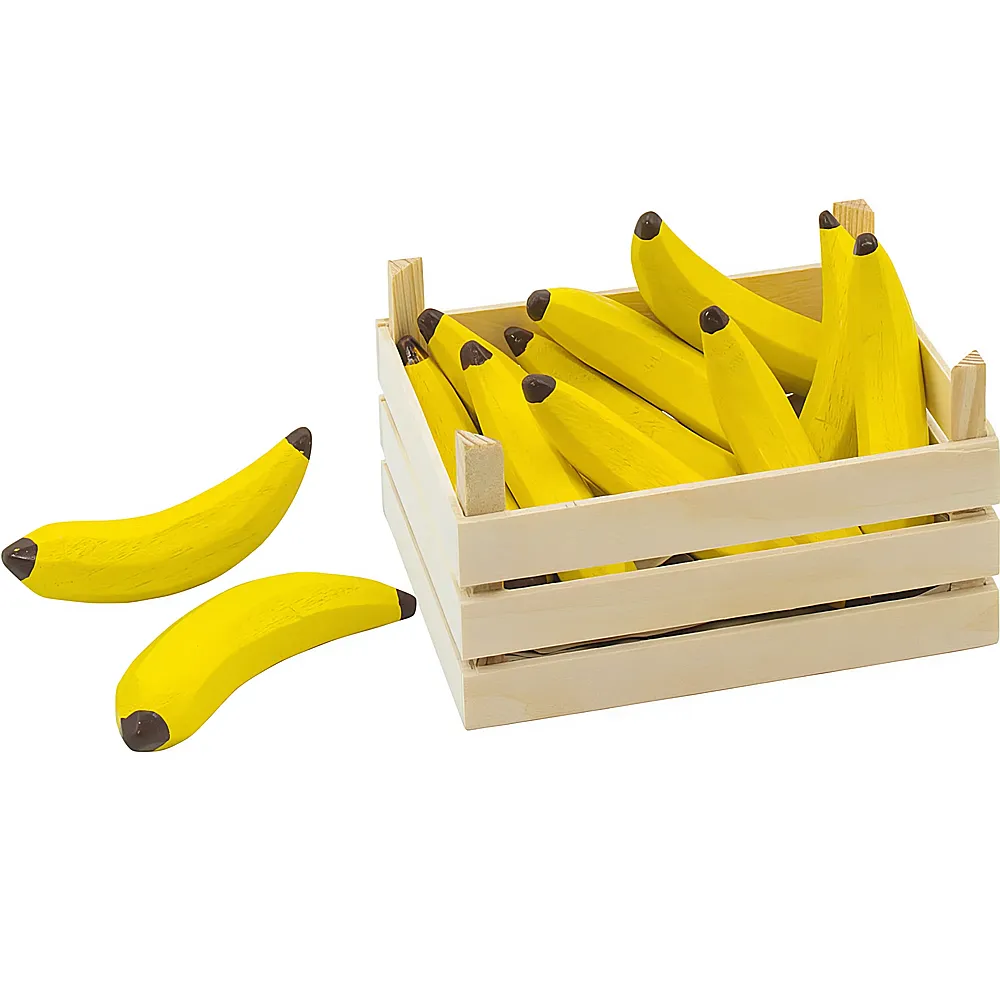 Goki Rollenspiele Bananen in Obstkiste | Lebensmittel