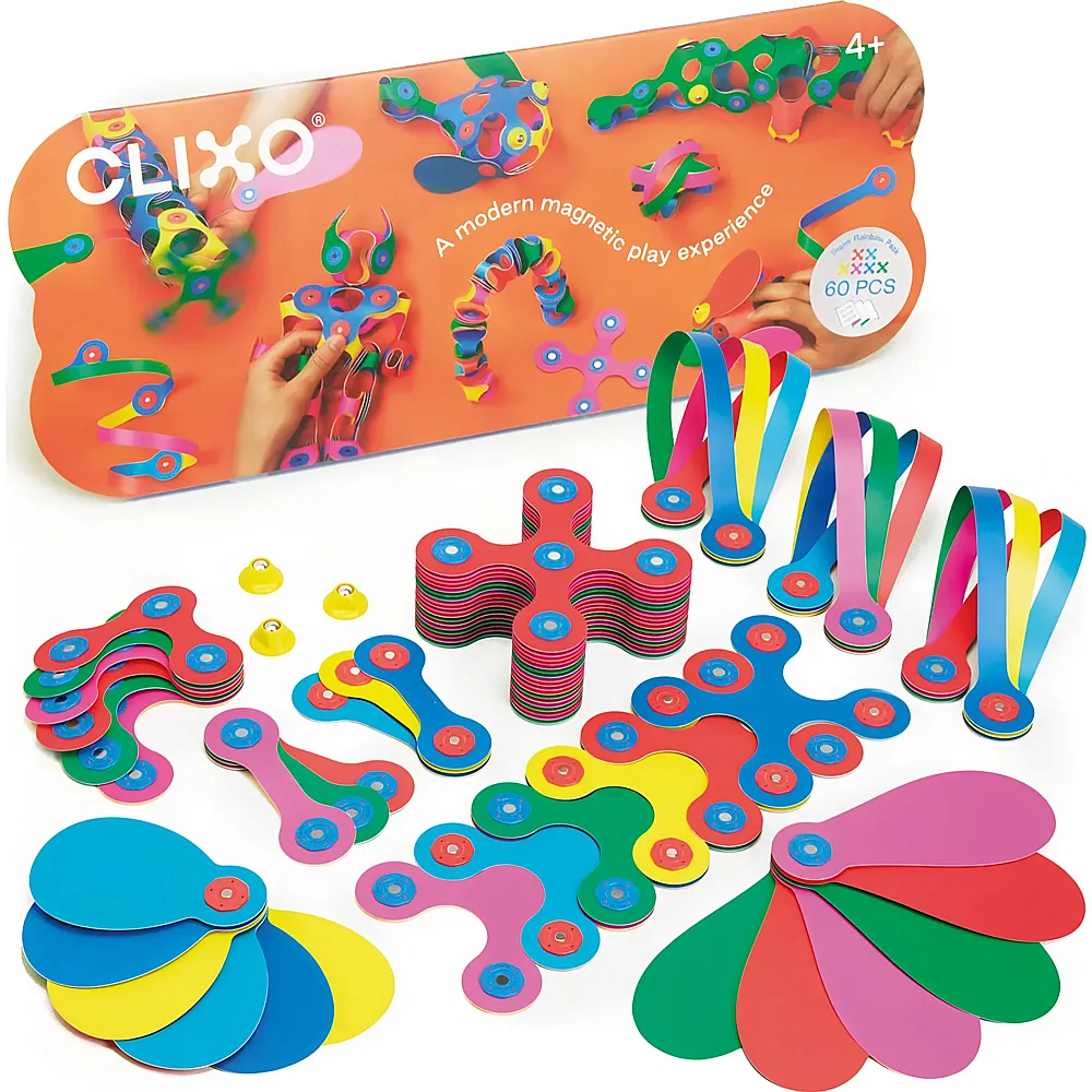 Clixo Super Rainbow - 60 Teile