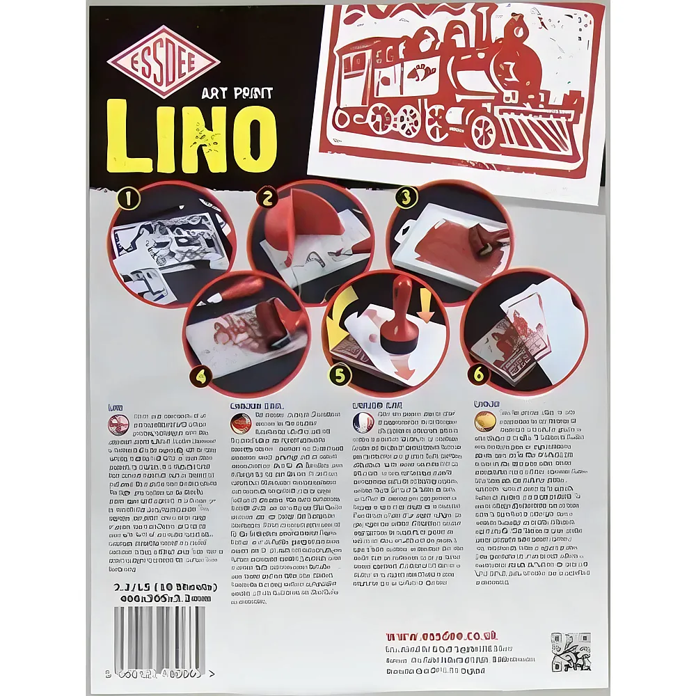 Essdee R-linoleum Druckplatten 10 Stk./pc 406x305x3.2mm - Suche