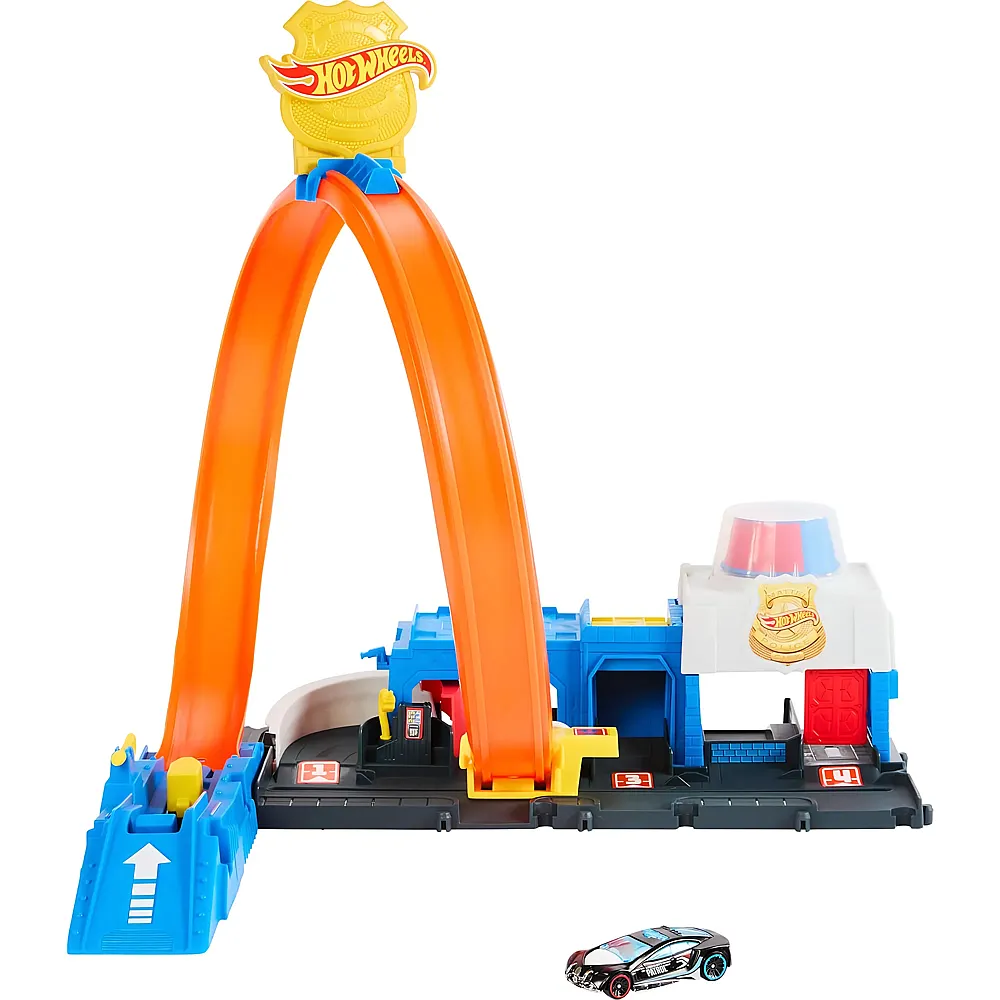 Hot Wheels City Super Polizeistation 1:64