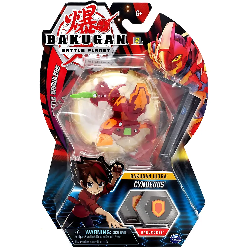 meinspielzeug - Spin Master Bakugan Battle Planet  Cyndeous & Trading Card | Tabletop Spiele