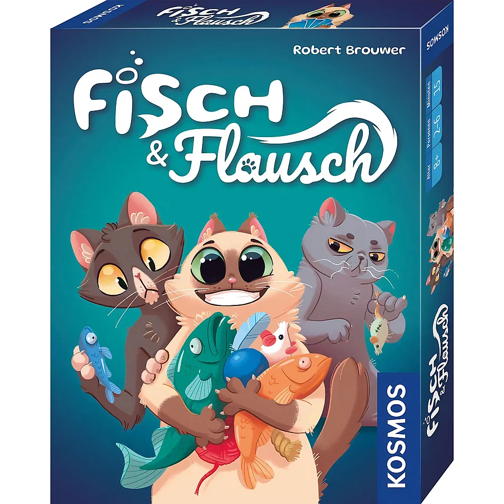Kosmos Spiele Fisch & Flausch - Deutsch