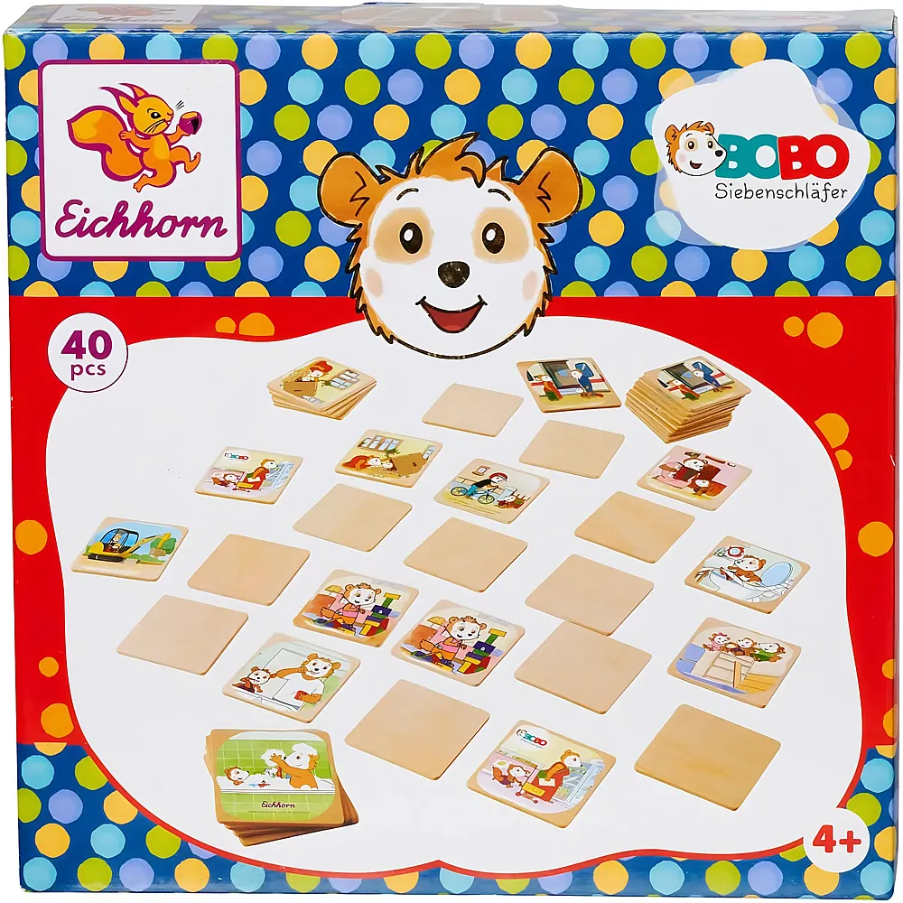 Eichhorn Spiele Bobo Siebenschl�fer Memo