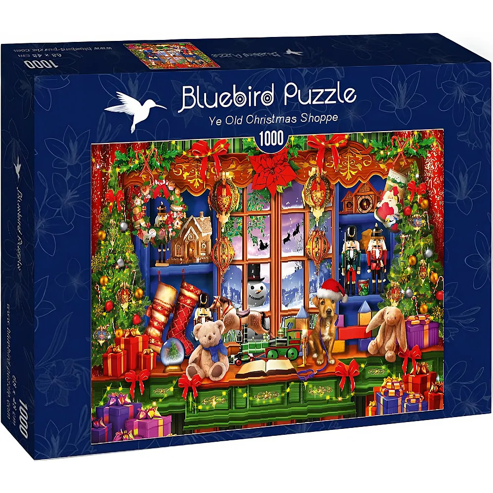 Bluebird Puzzle Marchetti Ciro Ye Old Christmas Shoppe - 1000 Teile