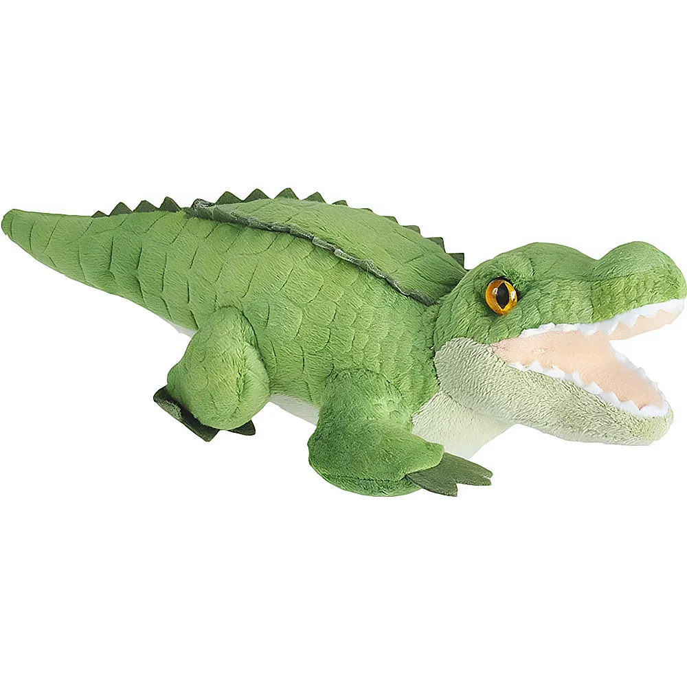 Wild Republic Alligator mit Originalsound 20cm | Wildtiere Plsch
