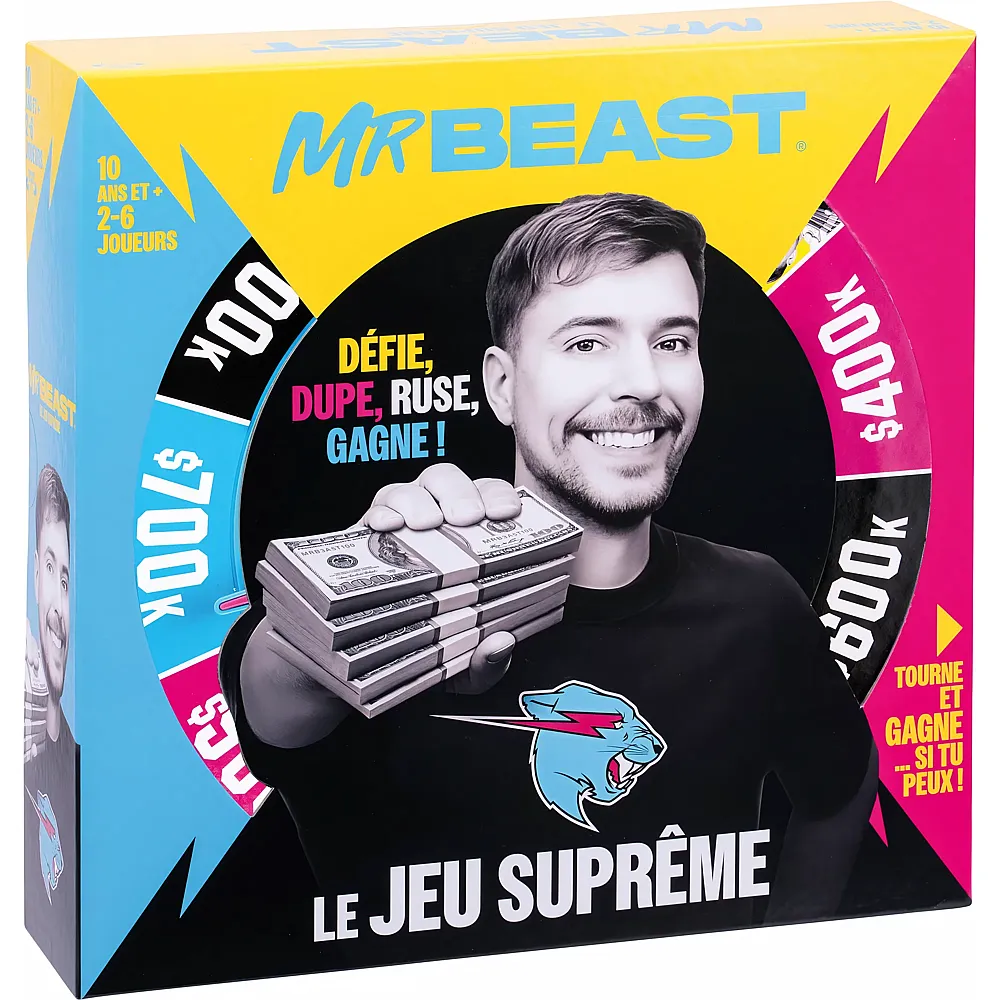 Moose Toys MrBeast Ultimate Game, f franz�sische Version