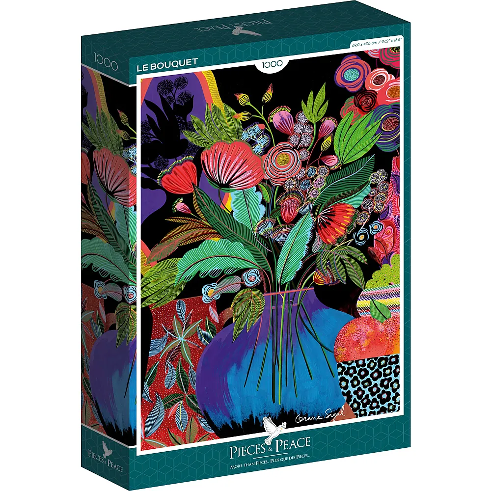 Pieces & Peace Puzzle Sigal Orane Le Bouquet - 1000 Teile