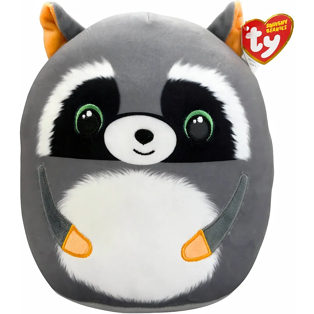 meinspielzeug - Ty Squishy Beanies Sneaky der Waschb�r 25cm | Waldtiere Pl�sch