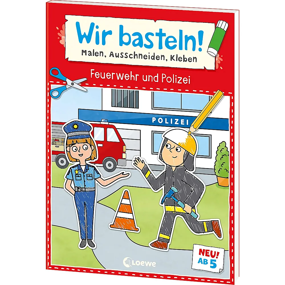 Loewe Wir basteln ab 5 Jahren - Malen, Aussch