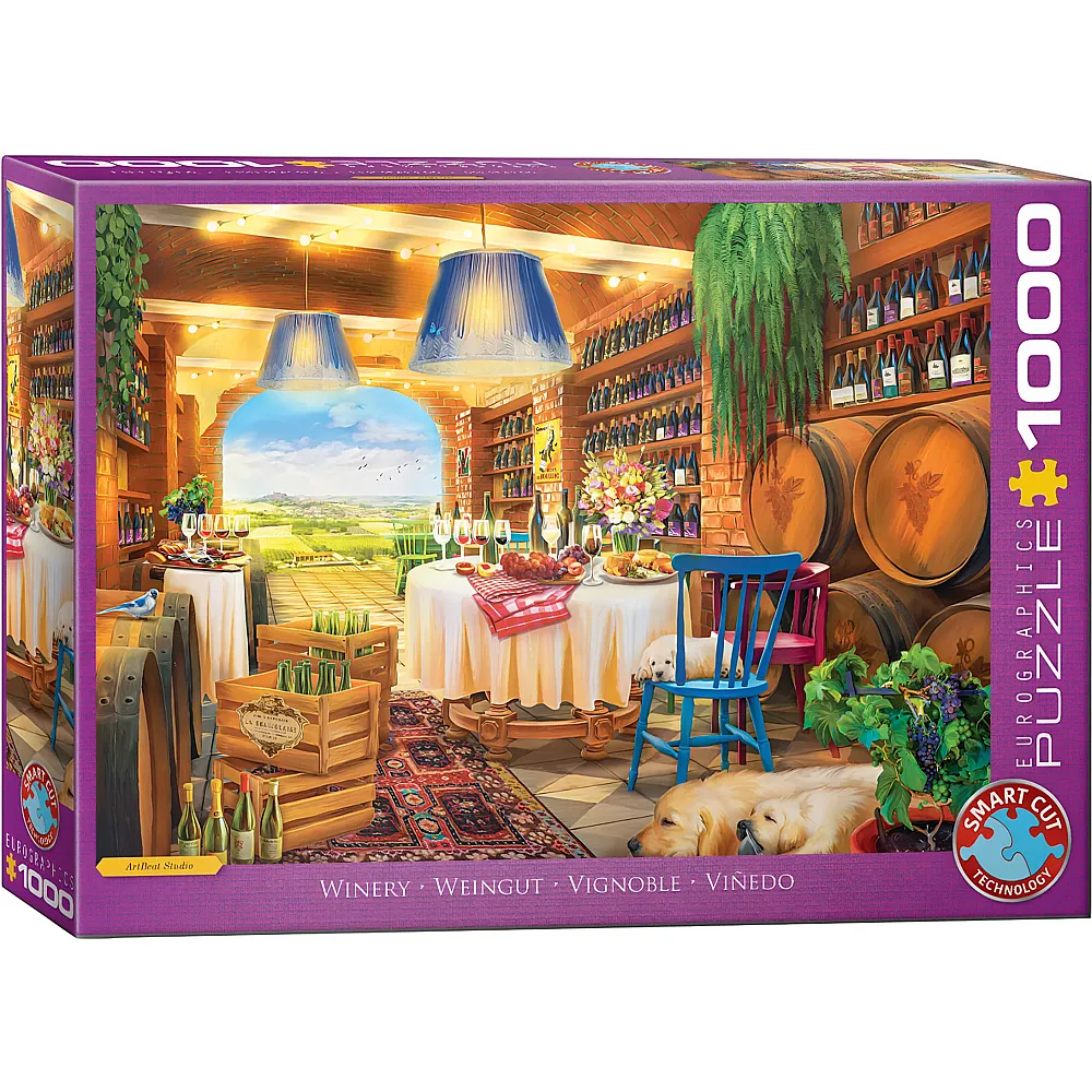 Eurographics Puzzle Weingut - 1000 Teile