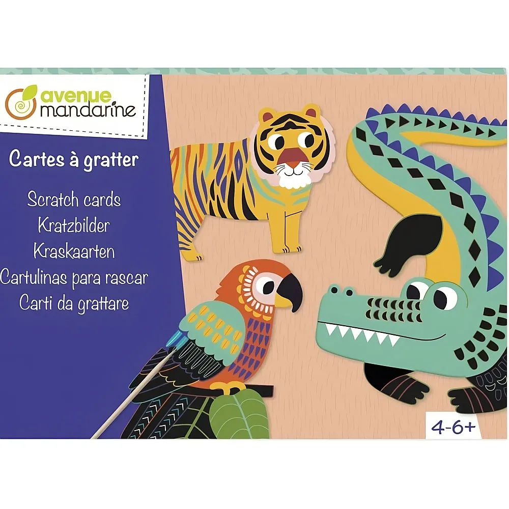 Avenue Mandarine Kratzbilder Kreativset