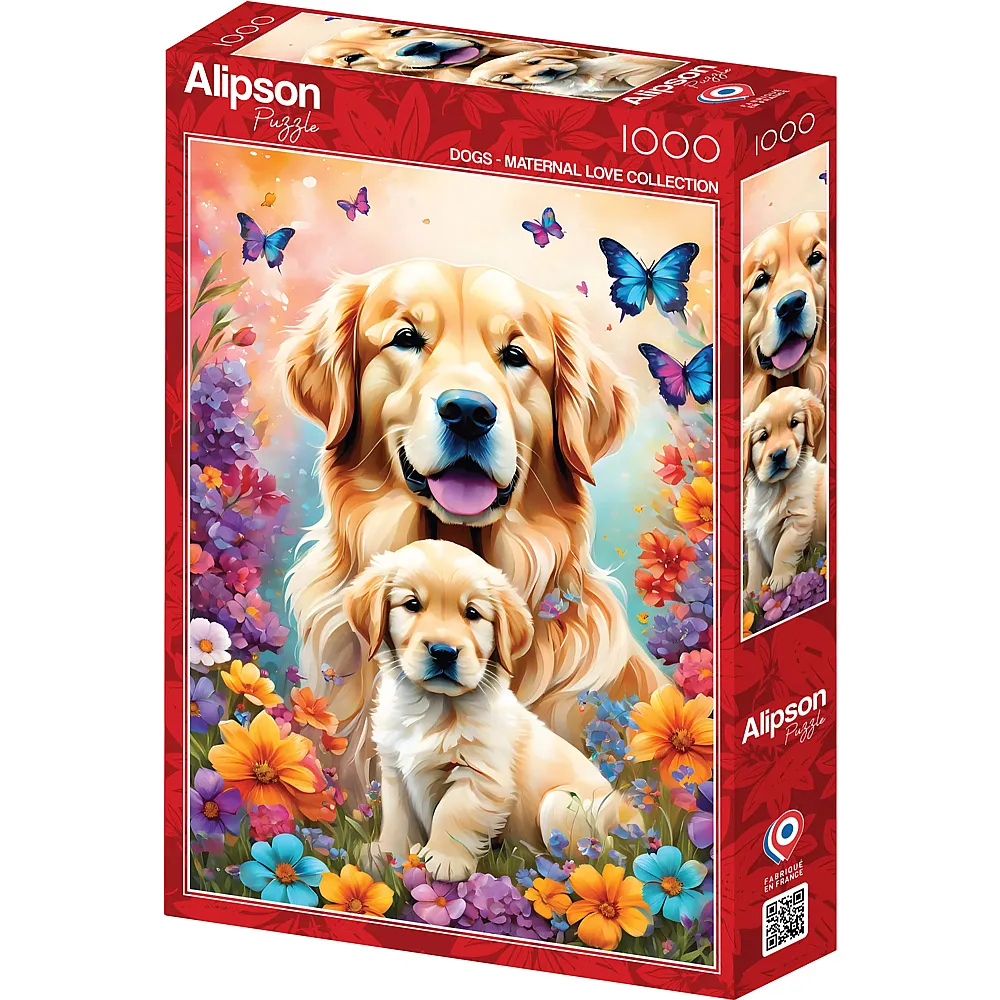 Alipson Puzzle Dogs - Maternal Love Collection - 1000 Teile