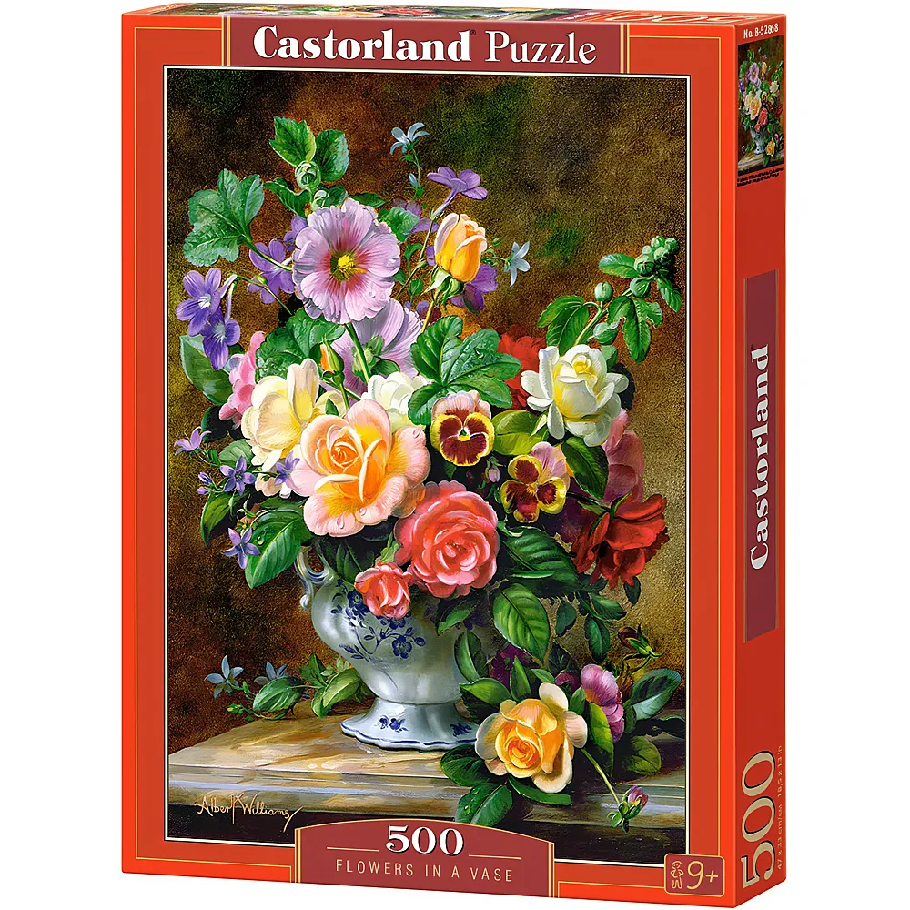 Castorland Puzzle Blumen in einer Vase 500Teile