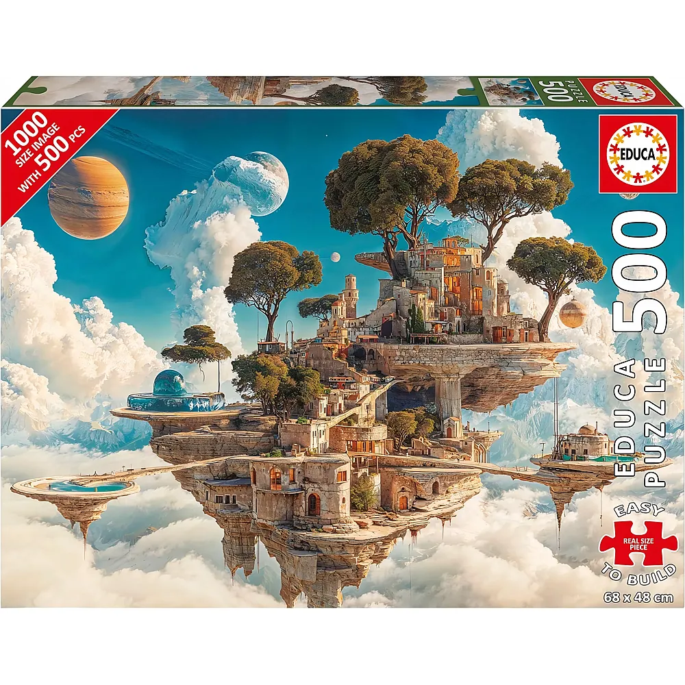 Educa Wolkenk�nigreich inklusive Fix Puzzle-Kleber 500Teile