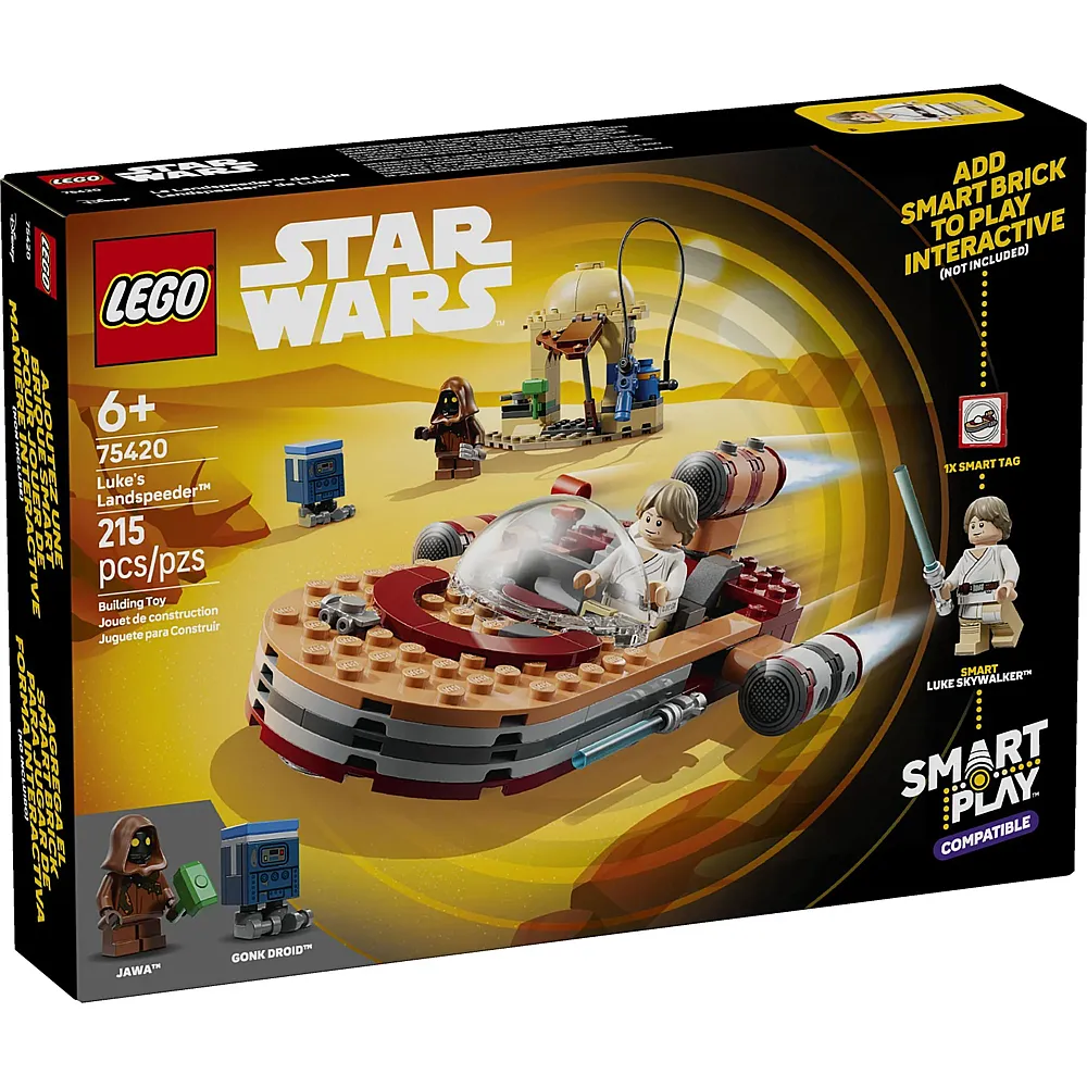 LEGO Star Wars Smart Play: Lukes Landspeeder 75420