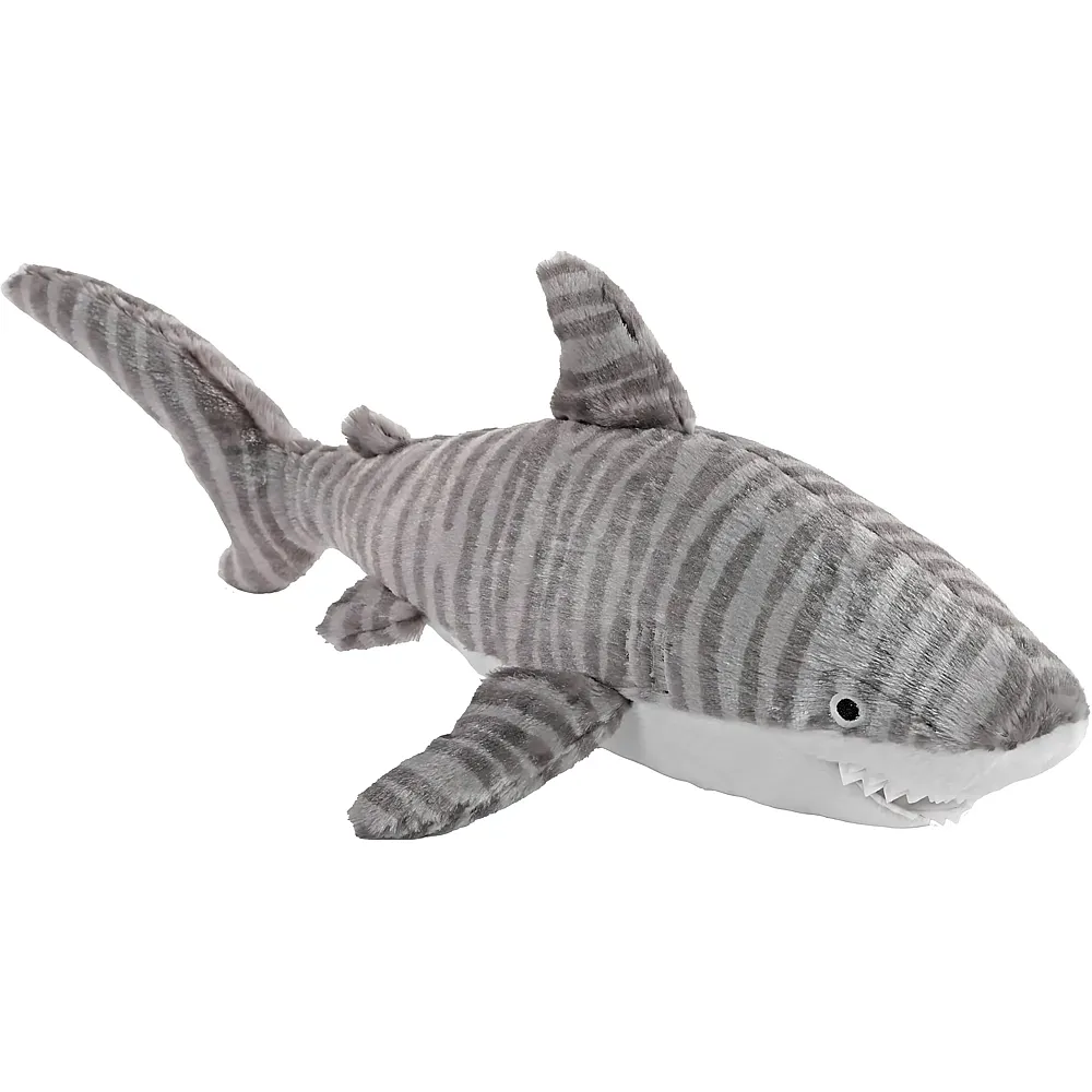 meinspielzeug - Wild Republic Aquatic Tigerhai - 30 cm | Meerestiere Pl�sch