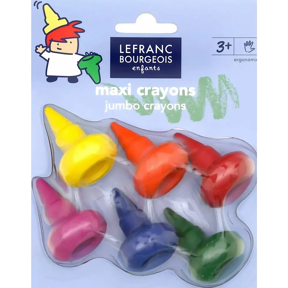 Lefranc Bourgeois Lfb Kinder Wachsmalbirnen Set 6 Farben - Suche