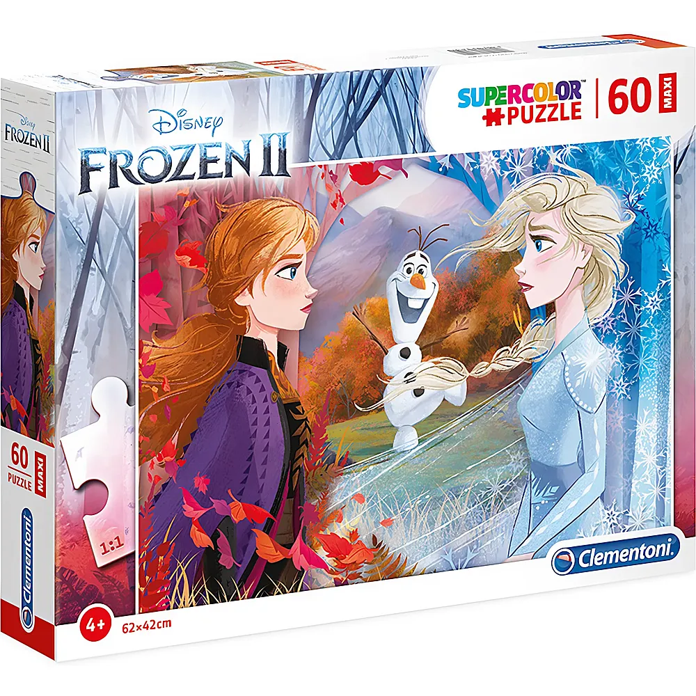 Clementoni Puzzle Supercolor Maxi Disney Frozen 60XXL